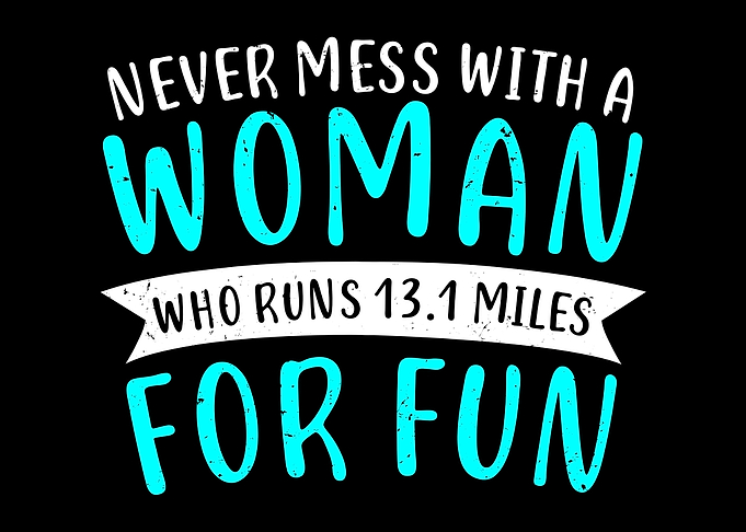 Half Marathon Women Design