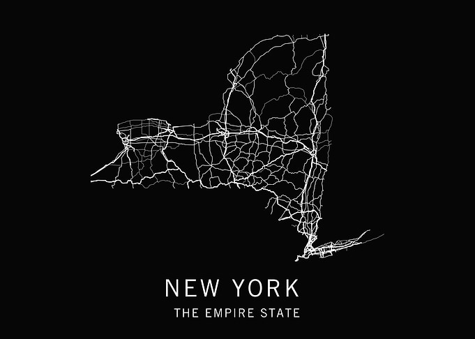 New York State Road Map
