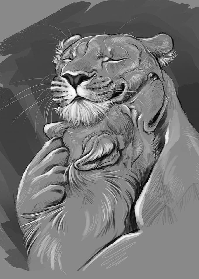 Heart hug