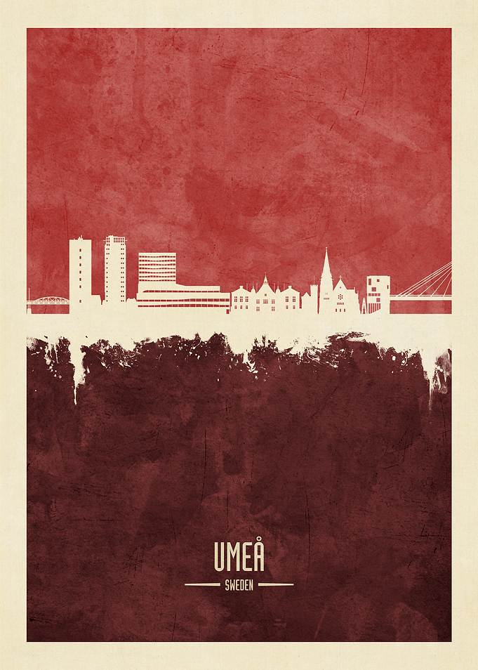 Umea Skyline Sweden