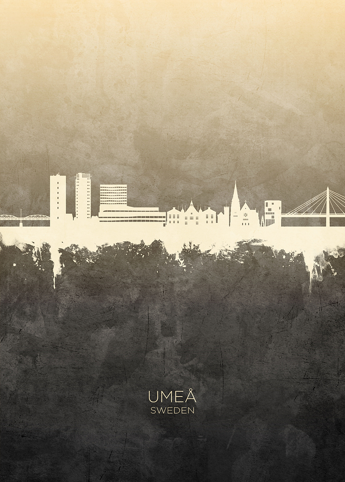Umea Skyline Sweden