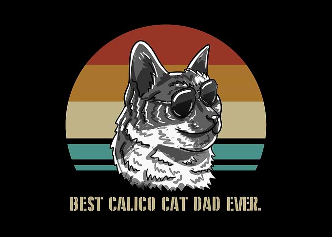 Best Calico Cat Dad
