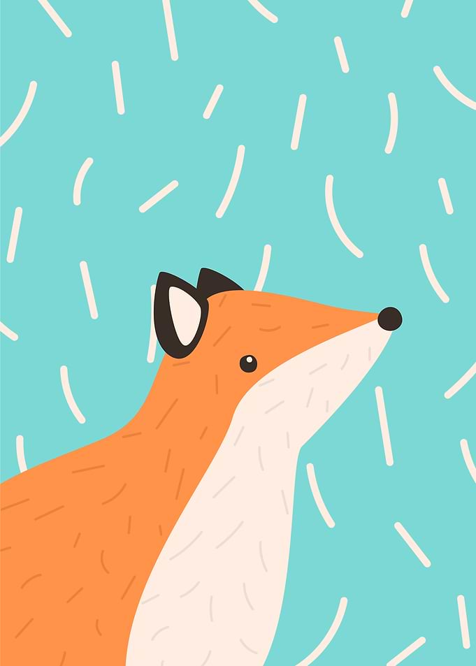 Fox by the river
