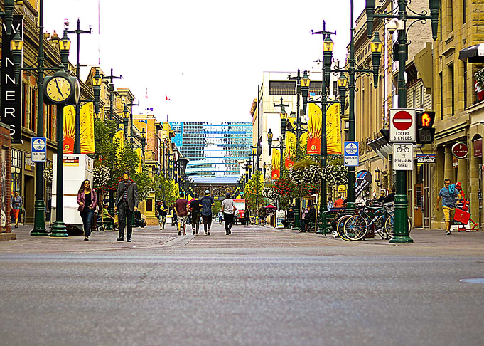 Calgarys Heart Stephen Ave