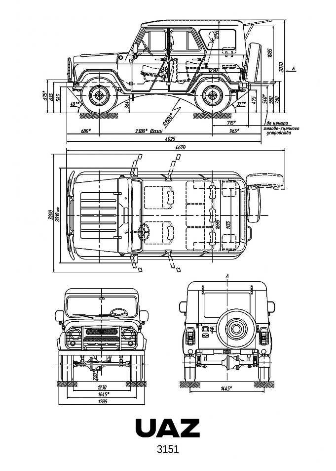 BNW UAZ 3151