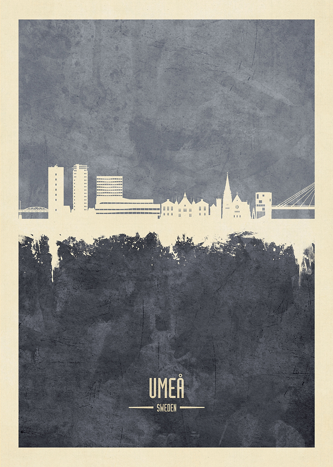 Umea Skyline Sweden