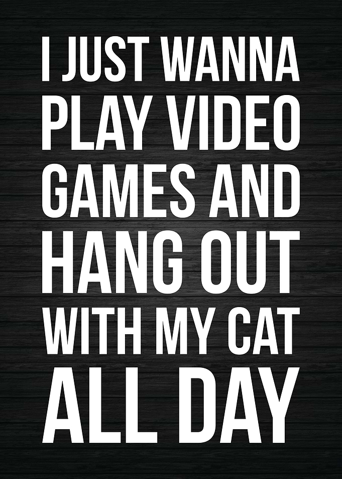 Video Game and Cats
