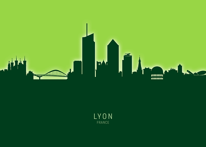 Lyon Skyline France