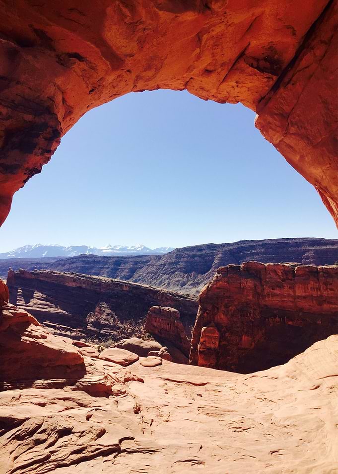 Red canyon Mountains