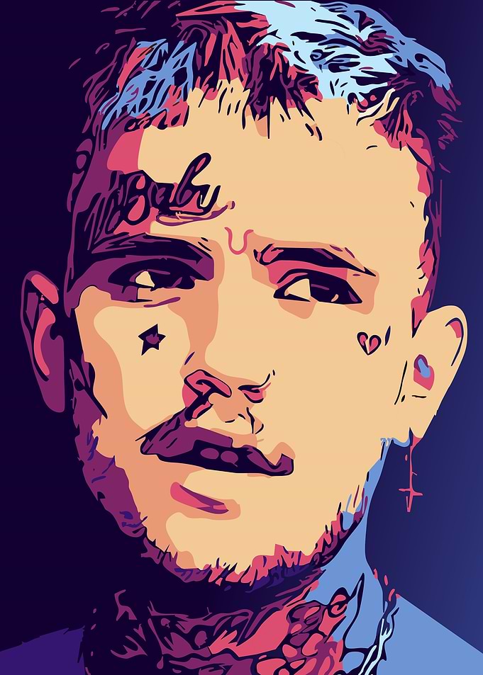 Lil Peep Smiling