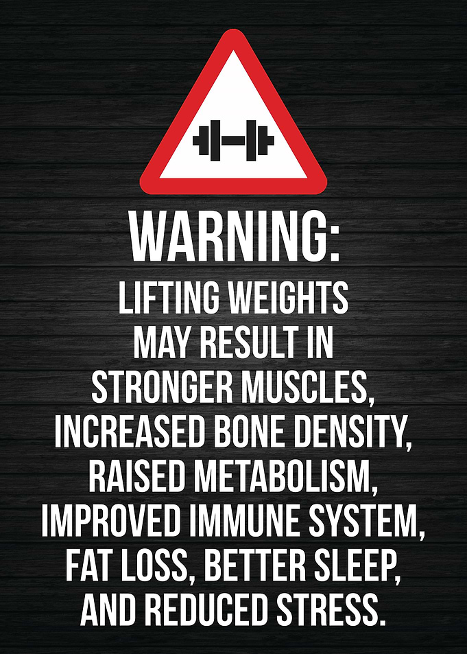 Lifting Benefits Warning