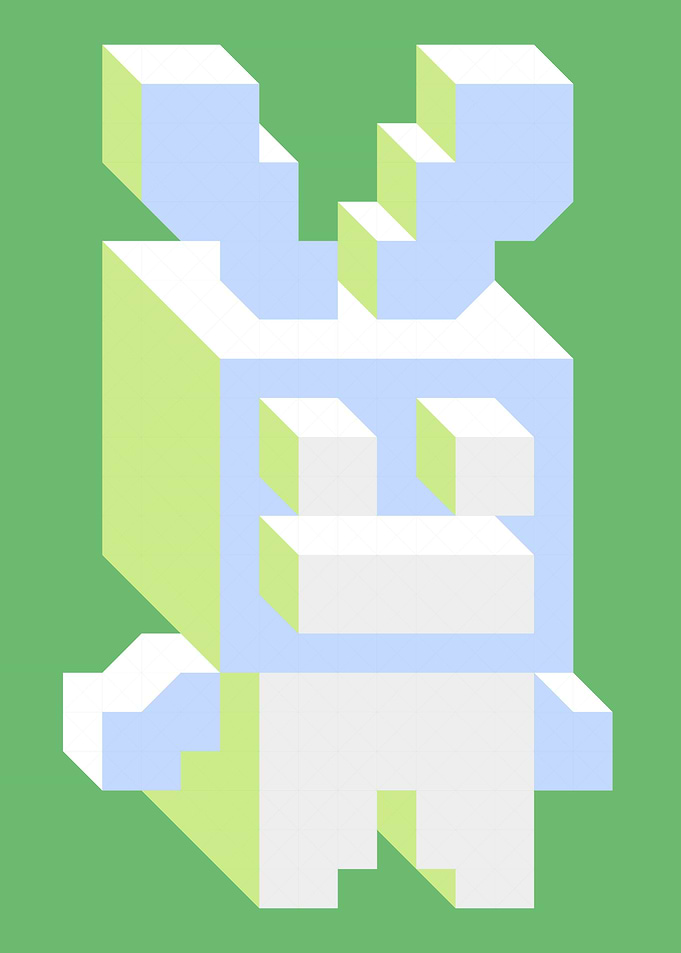 Pixel Bunny 02