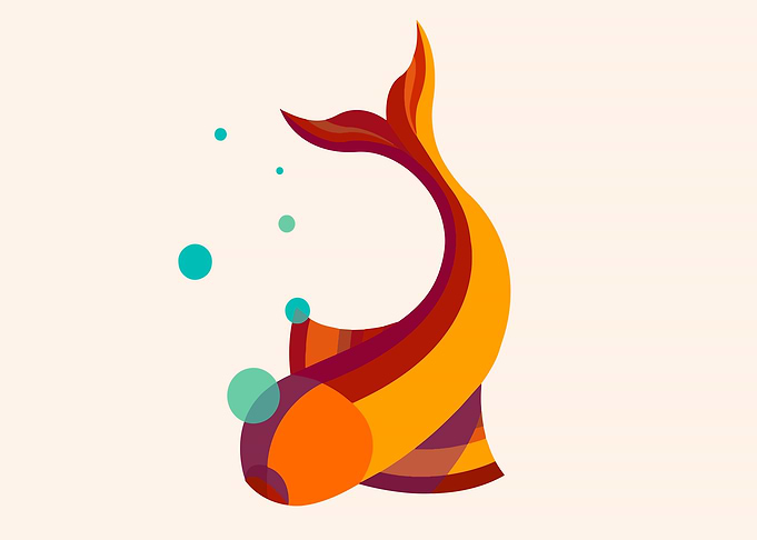 Bubbly fish