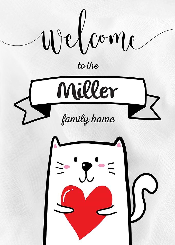 Miller Family Home Cat