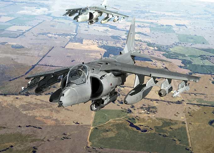 Harrier Flight