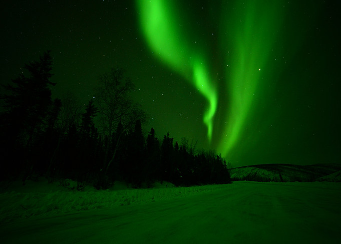 The Pointing Aurora