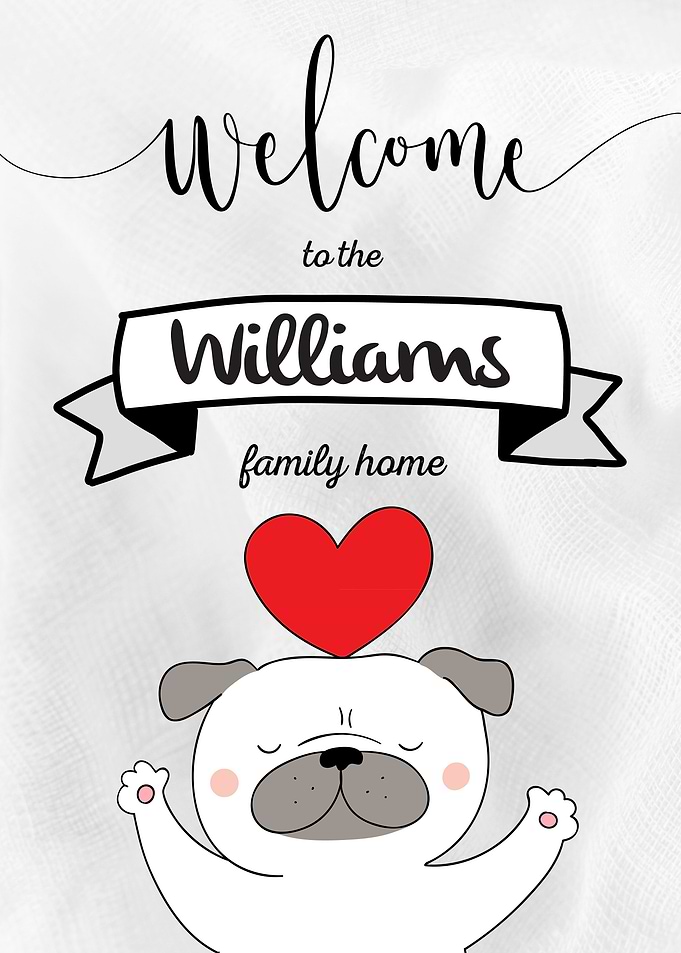 Williams Family Home Dog