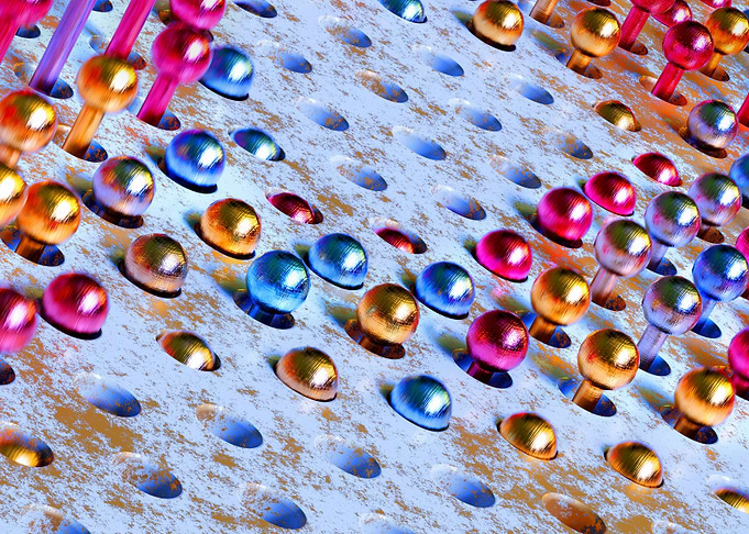 Colorful Metal Sticks