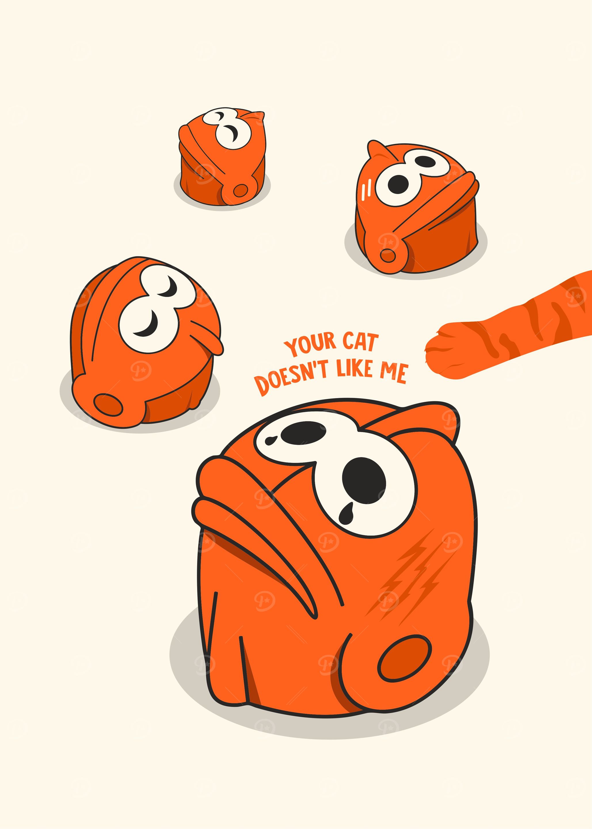 I hate your cat