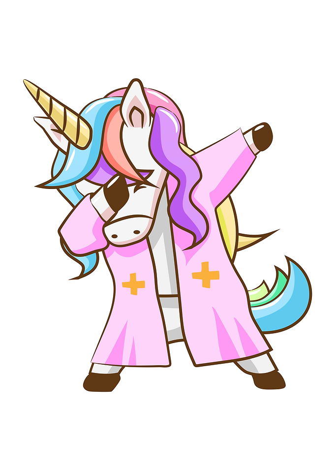 Colorful Unicorn 2