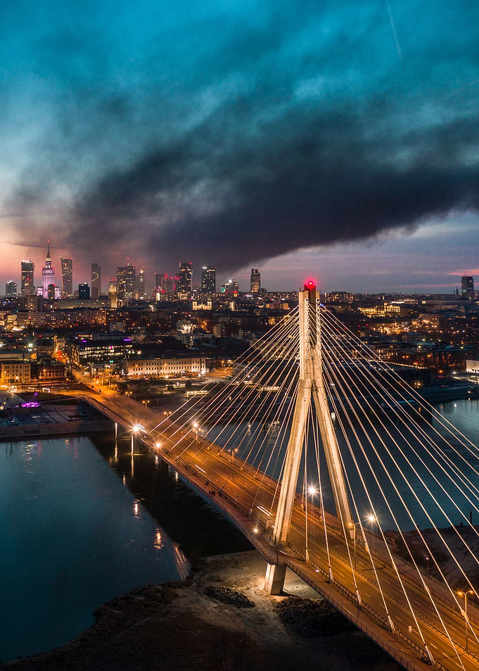 Warsaw Bridge View