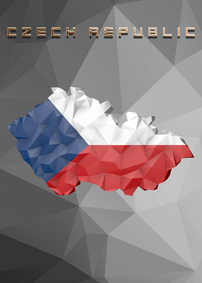 Czech Republic Country Map