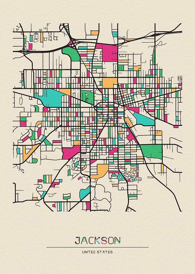 Jackson Map