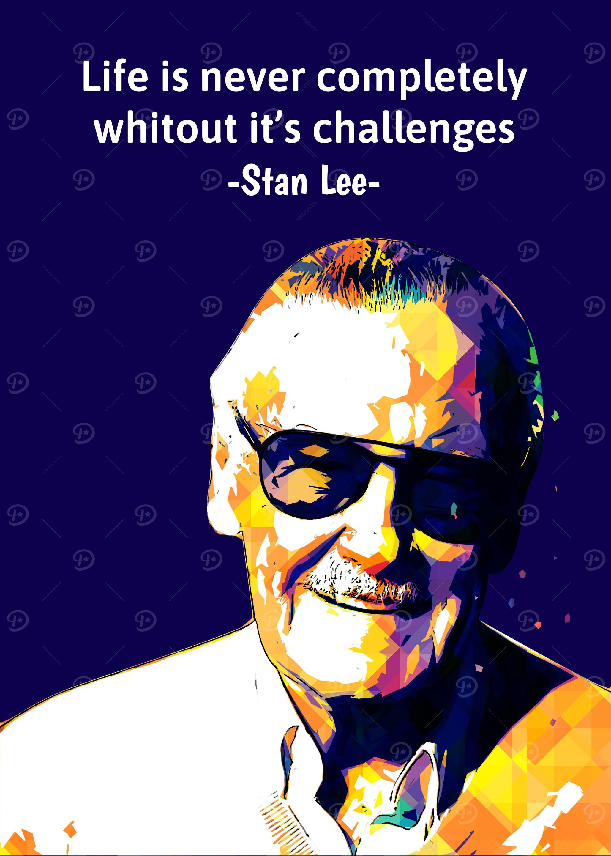 Stan Lee Pop Art