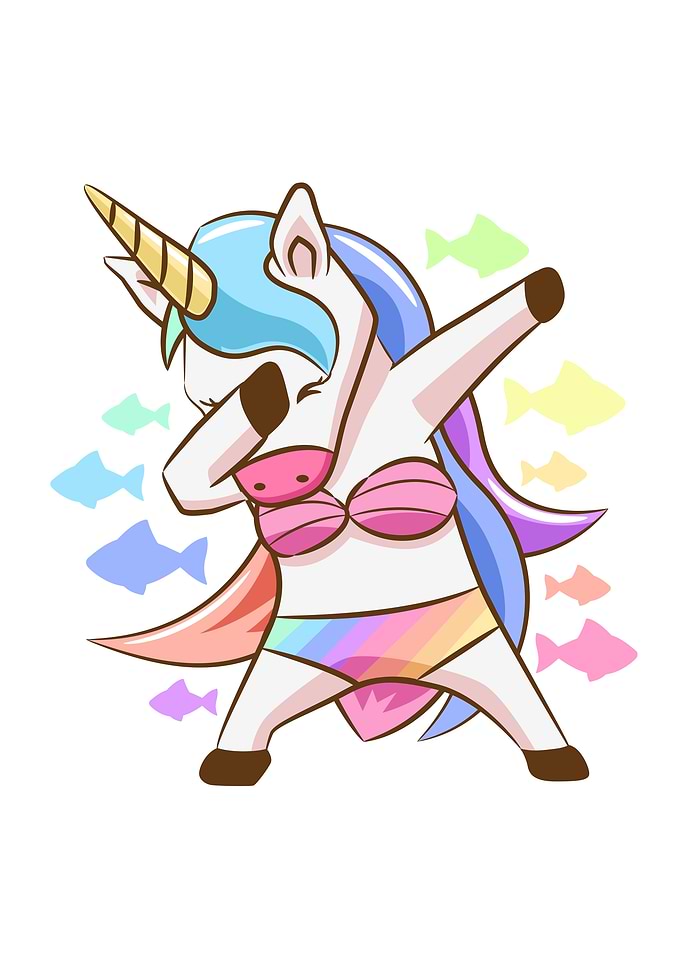 Beach Unicorn