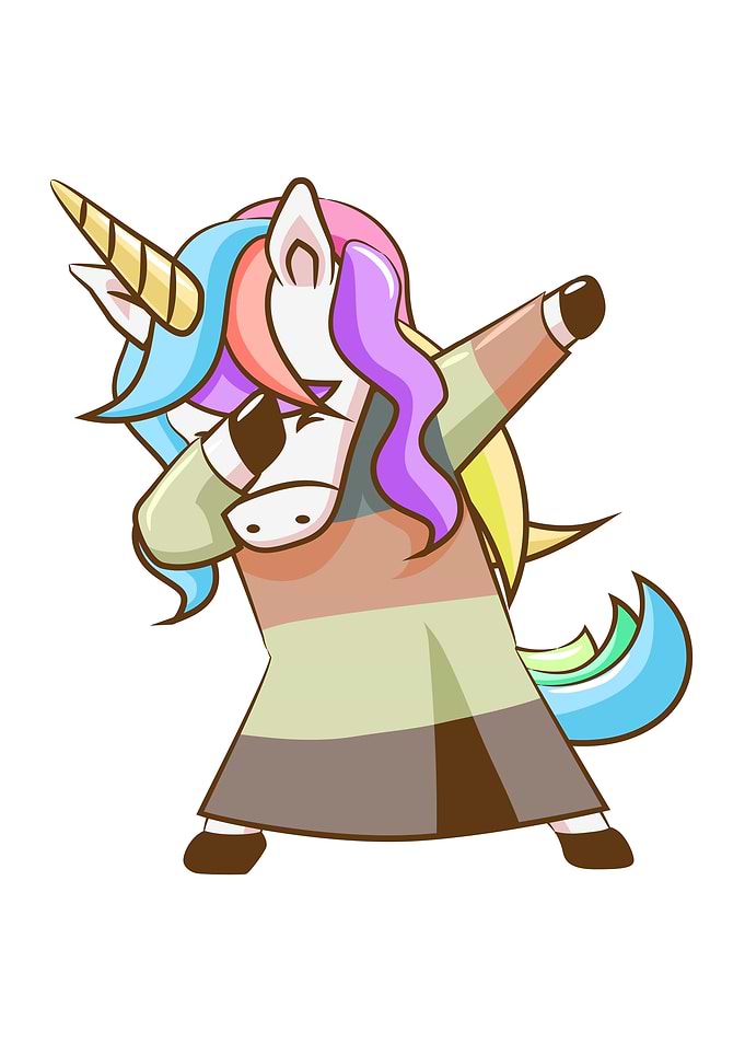 Colorful Unicorn 2