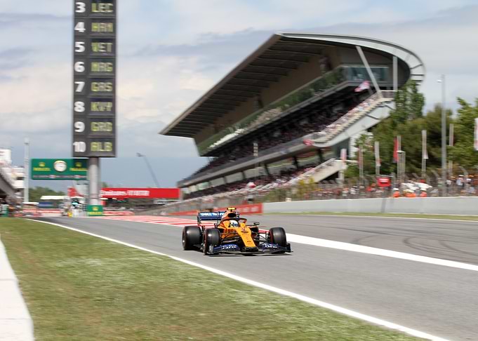 Exiting Pit Lane