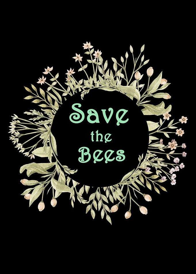 Save Bees Wild Flowers