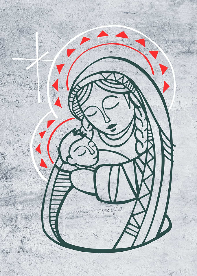 Virgin Mary with Jesus