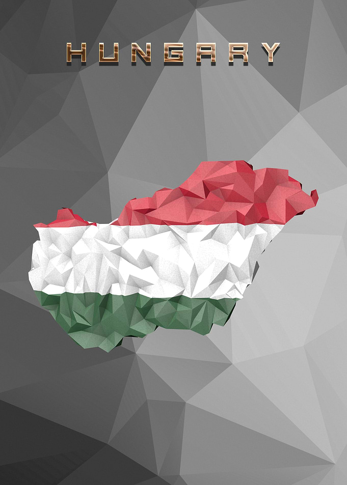 Hungary Country Map