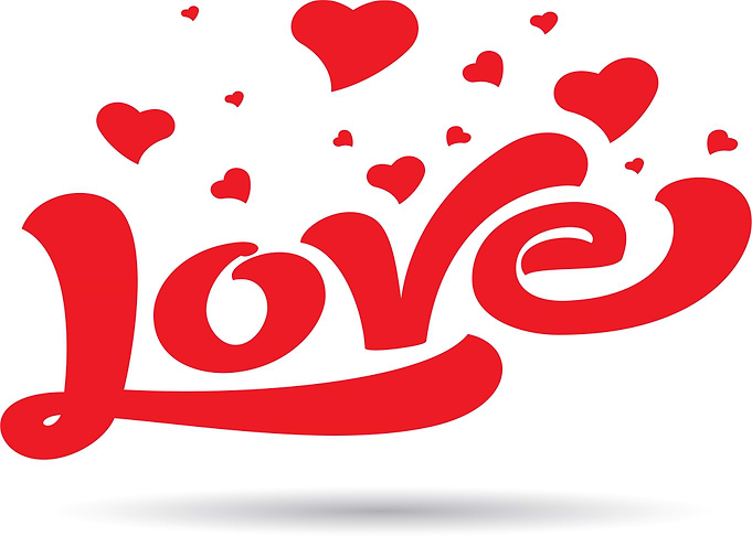 Love Type Red