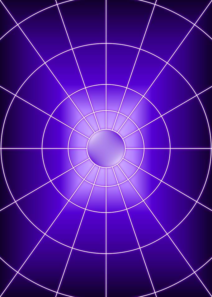 Purple Circle Dark