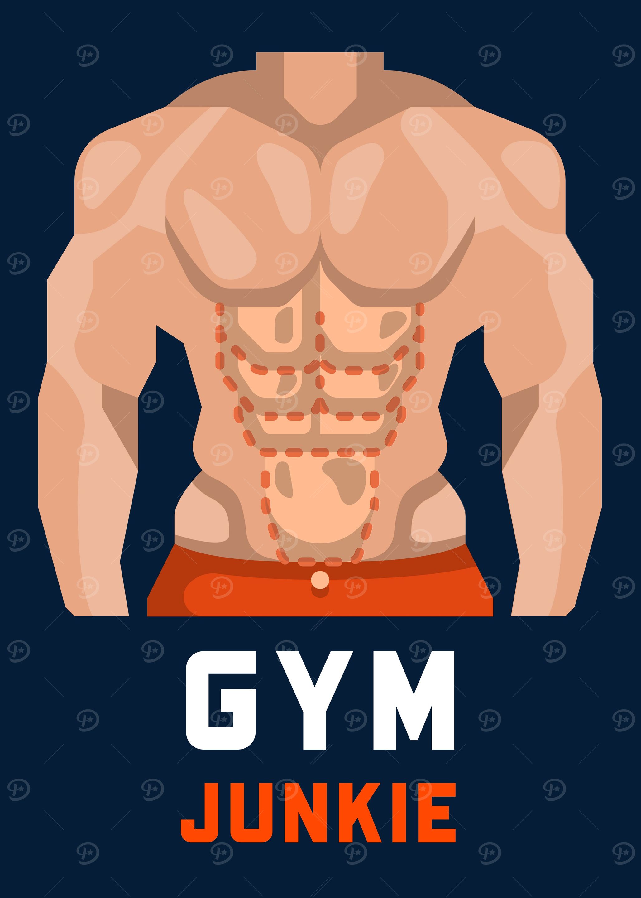 Gym Junkie Bodybuilder