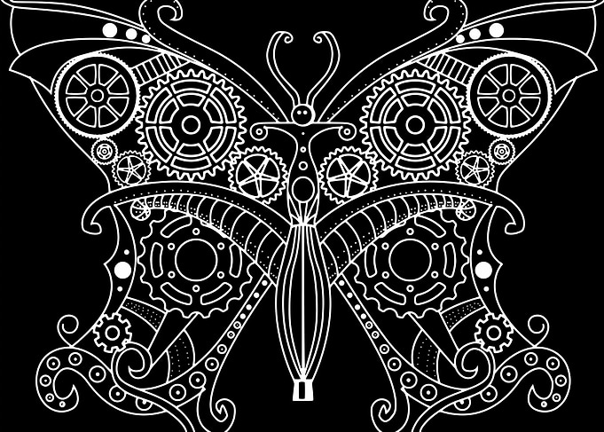 Steampunk Butterfly