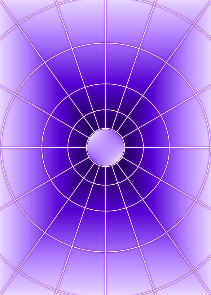 Purple Circle Light