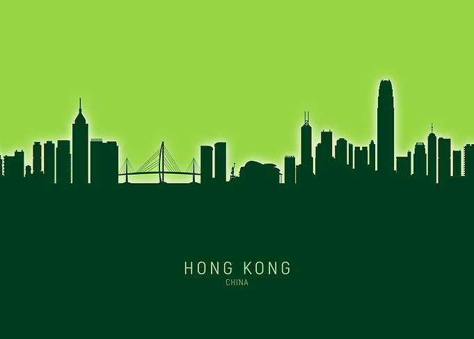 Hong Kong Skyline China