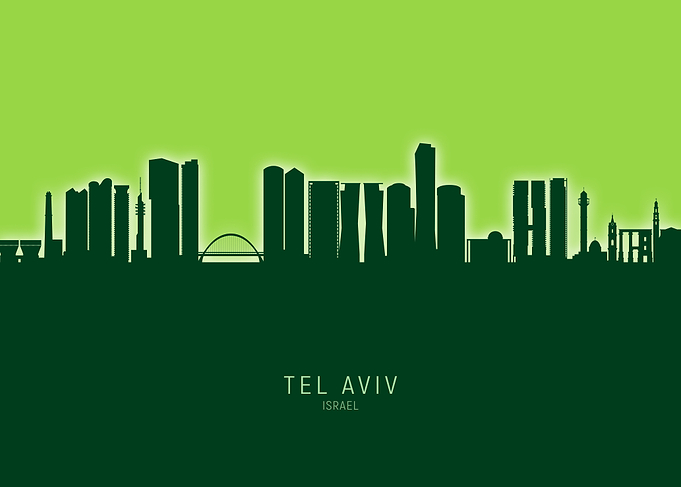 Tel Aviv Skyline Israel