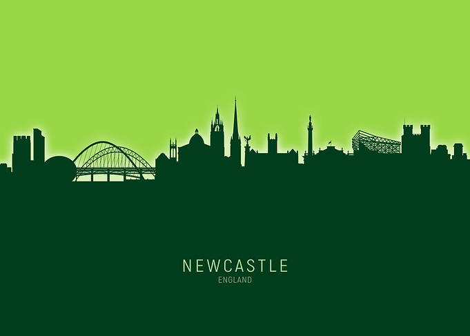 Newcastle Skyline England