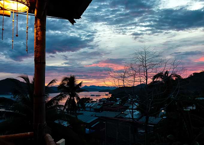 Coron sunset