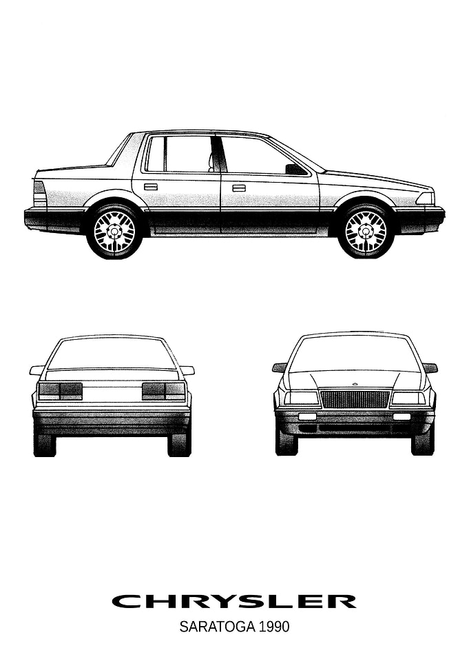 BNW Chrysler Saratoga 1990
