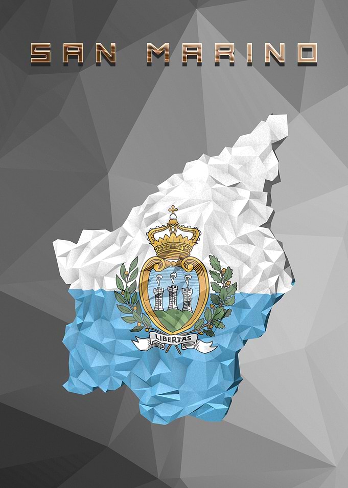 San Marino Country Map