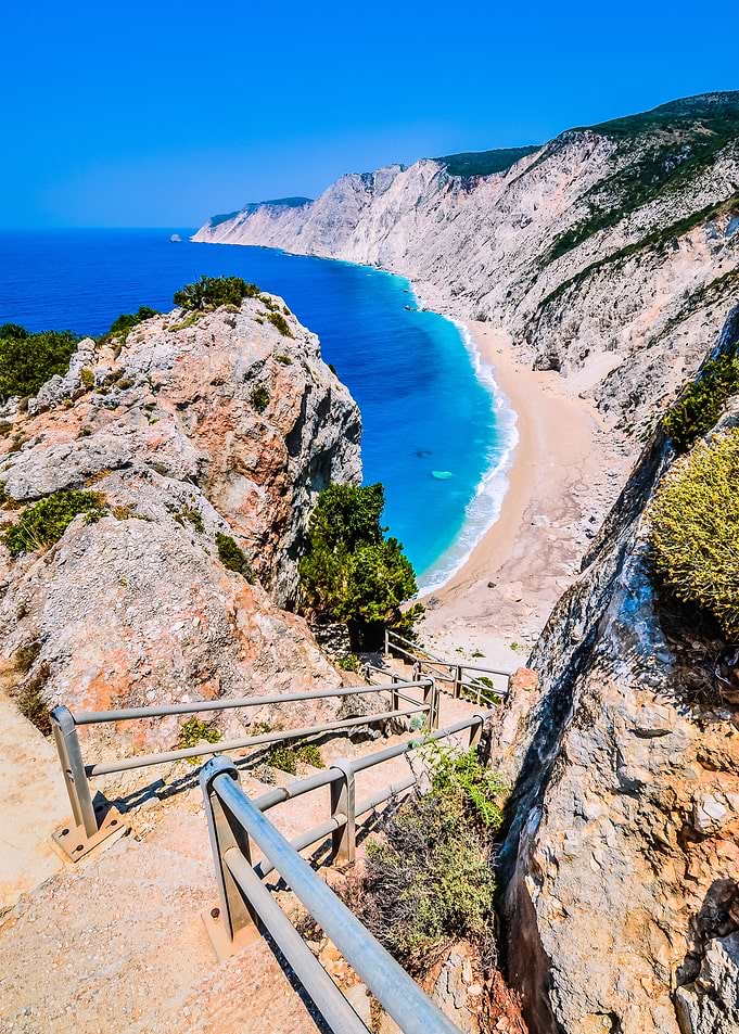 Famous Platia Ammos Beach