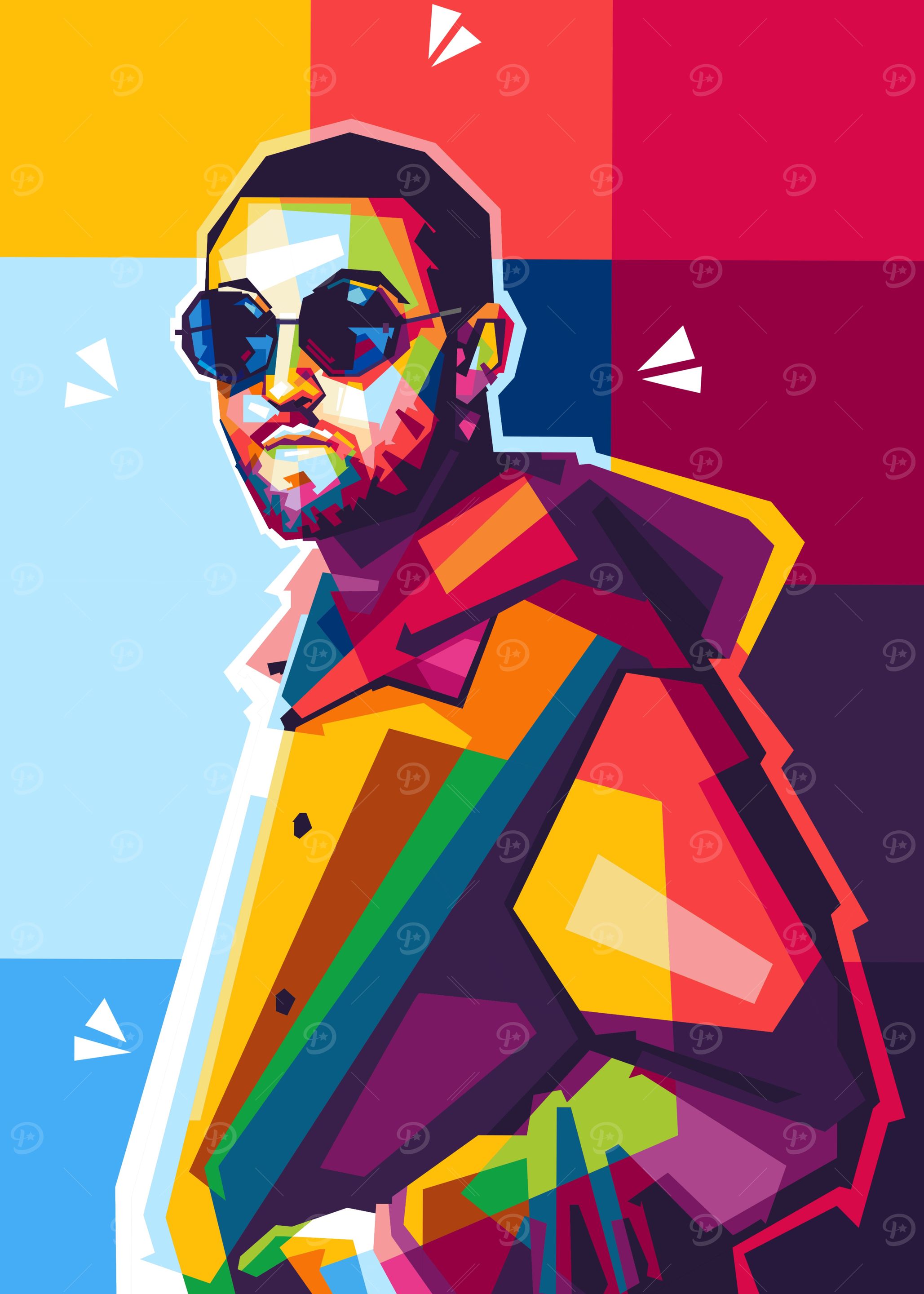 Mac Miller WPap pop art