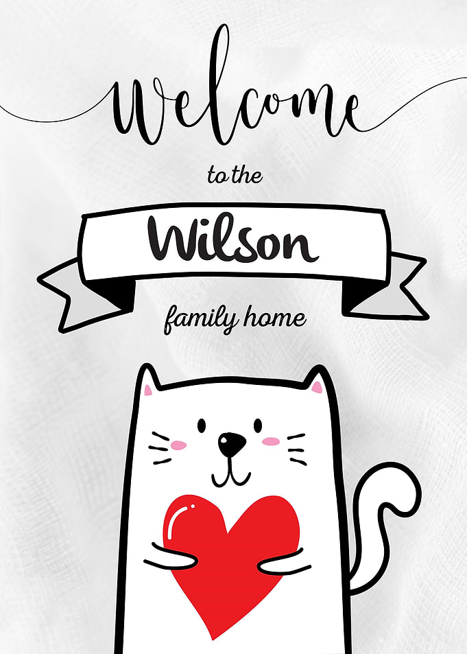 Wilson Family Home Cat