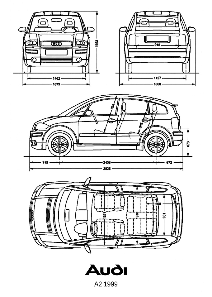 BNW Audi A2 1999