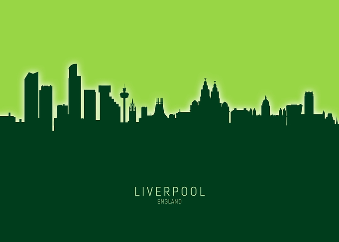 Liverpool Skyline England